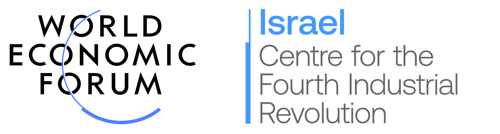 WEF-C4IR Israel logo combined
